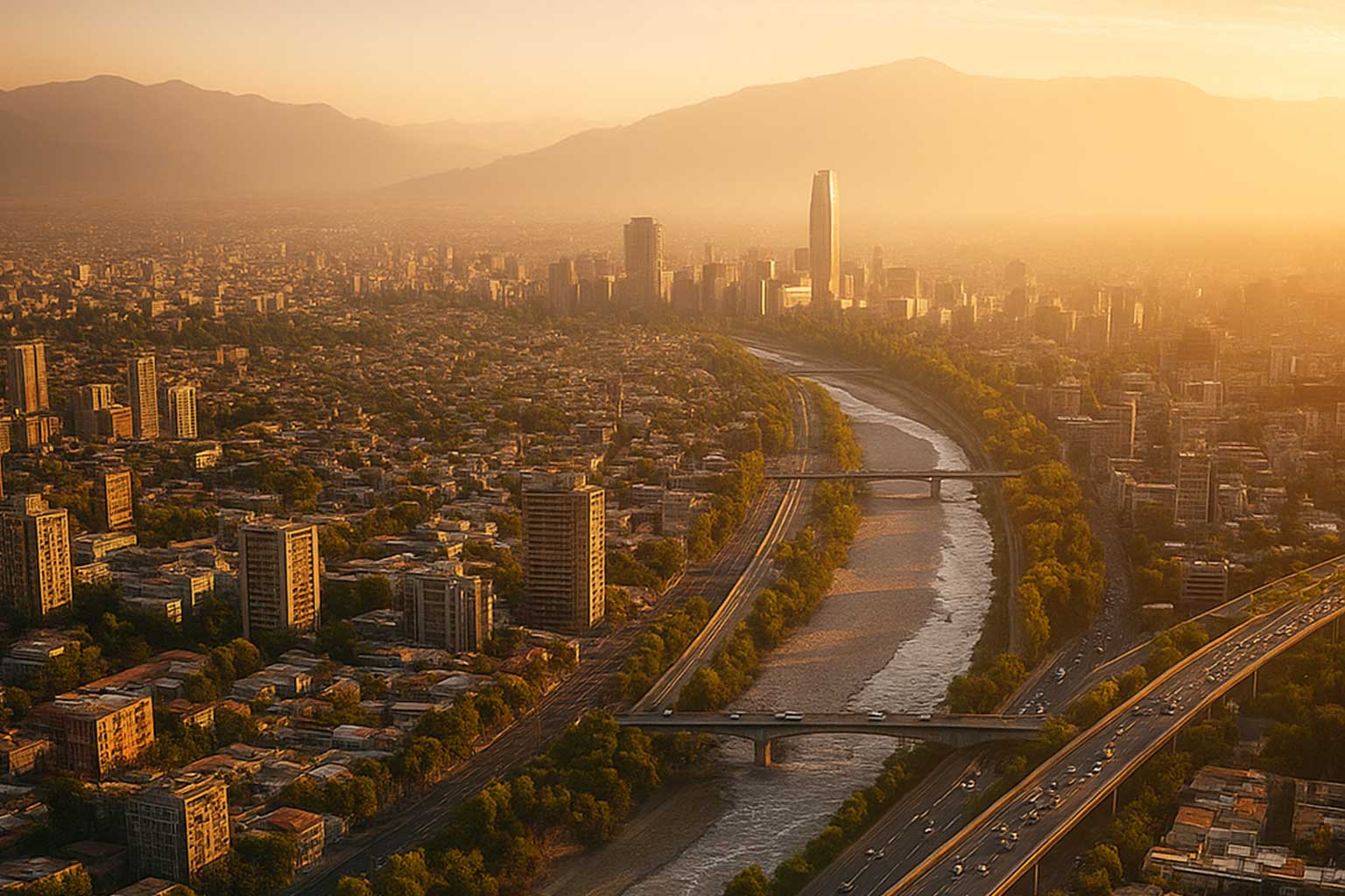 SANRAVAL — guía del eje Santiago · Rancagua · Valparaíso
